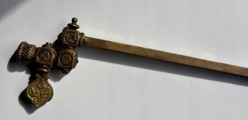 Antique victorian gas brass - gas,
