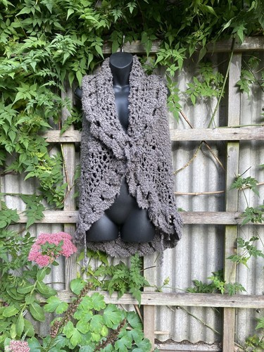 Ladies cardigan shrug wool - wool, mix