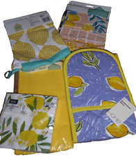 habitat LEMONS 3 x TEA-TOWELS