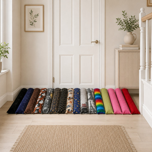 New fabric draught excluders - new,