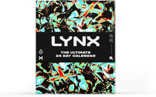 Lynx the Ultimate 24-Day Advent Calendar Gift Set with 24 Gifts for Him Gift