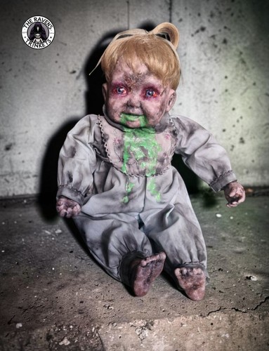 Creepy doll horror - horror, ooak