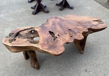 Large unique root wood coffee