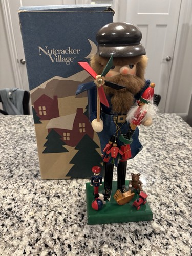 Vintage wooden nutcracker - wooden,