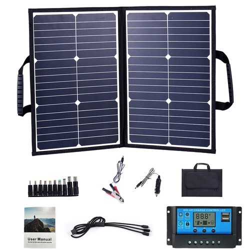 100w foldable solar panel kit - foldable,