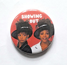 25mm Badge of 80's Pop Duo Mel