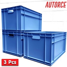 3x 66L Heavy Duty Plastic