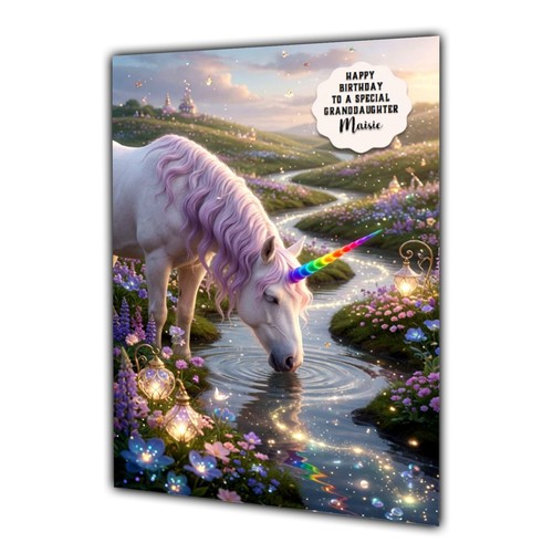 Personalised birthday card - personalised,