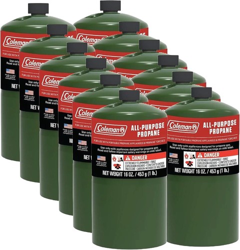 Coleman propane cylinders - cylinders,