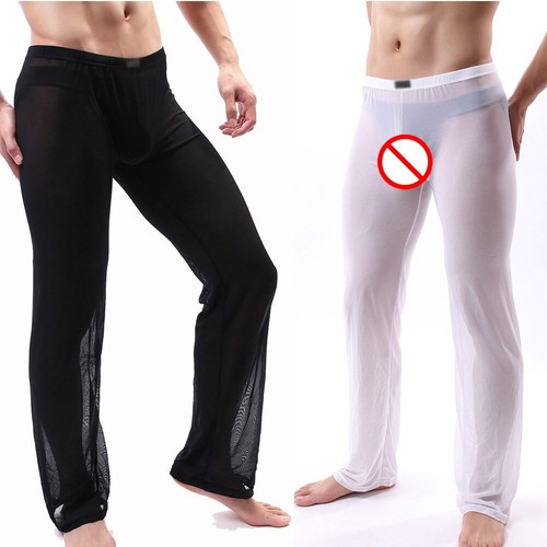 Men pants summer see through - see,