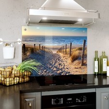 Glass Splashback Kitchen Tile
