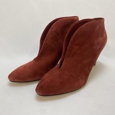 Tamaris Dark Red Suede Almond