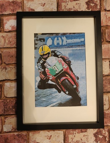 Joey dunlop motorcycling pop - dunlop,