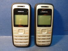 2X Nokia 1200 Mobile Phones Untested Vintage