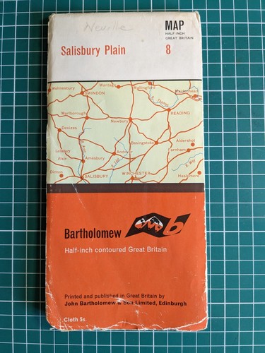 Bartholomew map salisbury - map,