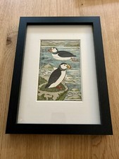 Eric Fitch Daglish - Framed & Glazed - Puffin - Dated 1948
