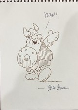 Cartoonist REAL Hand Signed