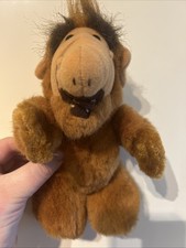 Vintage 1987 Coleco Alien Productions Alf Finger Puppet Soft Toy Plush 8"