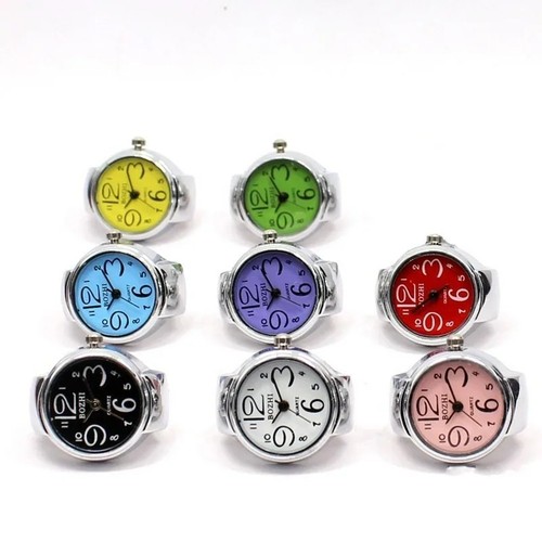 Mini quartz finger watch - mini, ring