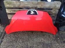 PEUGEOT 107 BONNET IN SCARLET