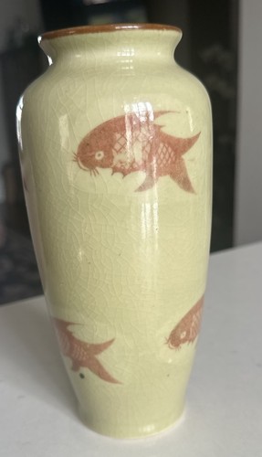 Chinese crackle glaze vase - crackle,