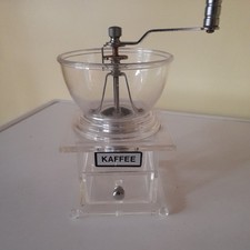 Retro Plastic Manual Coffee Grinder "Kaffee"
