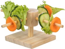 WOOD FOOD CAROUSEL RAT  RABBIT