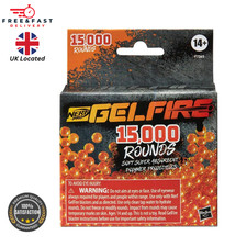 Hydrated Gelfire Refill - 15000 Gel Fire Rounds for Use Gelfire Blasters Outdoor