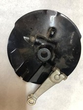 Suzuki B120, B100P, B120 Student - Front brake plate and shoes