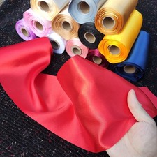 6" Extra Wide Satin Ribbon for Bows, Wedding Car Sash Christmas Oversized Decor