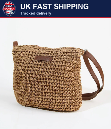 Straw woven bag single