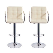 2x Bar Stools Gas Lift Swivel