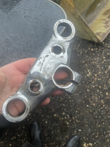 Triumph 650 500 top - fork, yoke