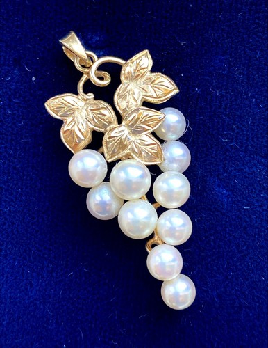 Vintage mikimoto signed - vintage,