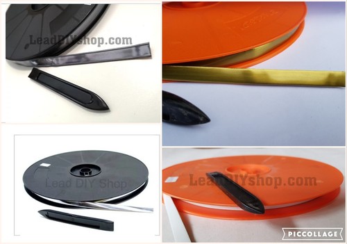 Self adhesive lead - strip, for
