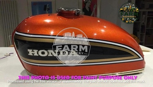 Honda 550 steel orange - cb,