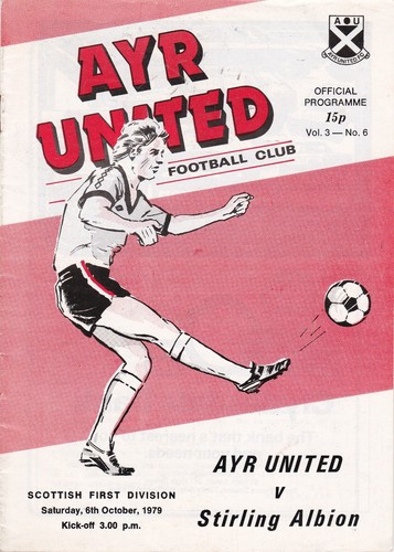 Ayr united stirling albion - united, v