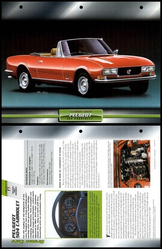 Peugeot 504 cabriolet - 504,