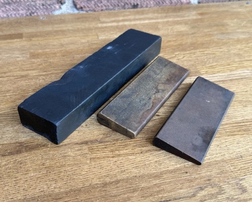Vintage oil stones - vintage, bench