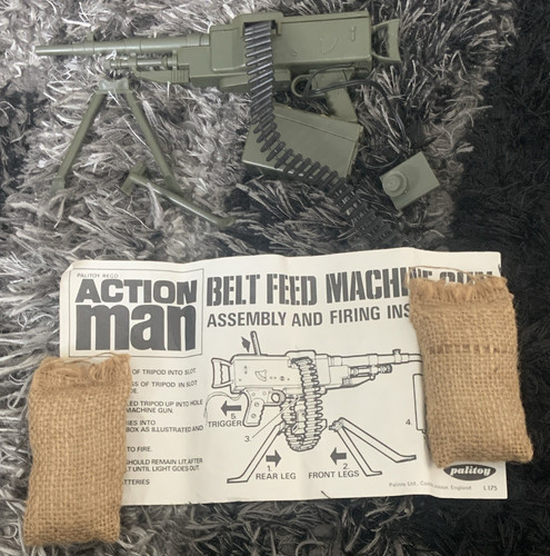 Palitoy action man - action, feed