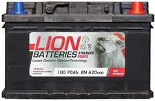 Lion 100 Car Battery 12V 70Ah