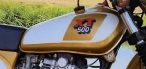 Yamaha xt500 tt500 1977 gold - yamaha,
