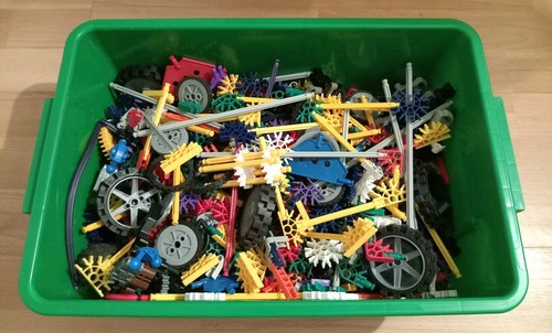 Nex job lot - k'nex, rods