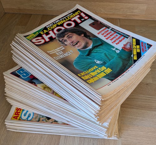 Shoot football magazines - shoot,