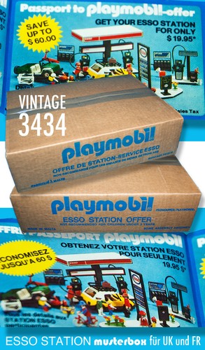 Playmobil esso station - station, 3434