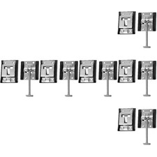  6 PCS Stainless Steel Door Stop Entry Holder Catch Latch Camper Trailer