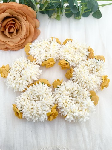 Indian hair flower - 2, pins