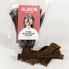 Wild Boar Strips Dog Treats