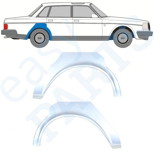 Volvo 240 1979 - 1979-1993, rear