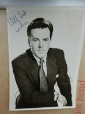 BRIAN  RIX  -  BRITISH ACTOR    -- AUTOGRAPHED PHOTO